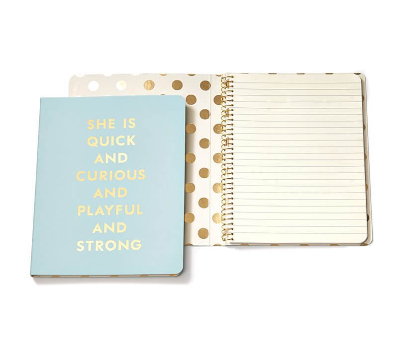 Kate Spade NY Spiral Notebook – Quick & Curious