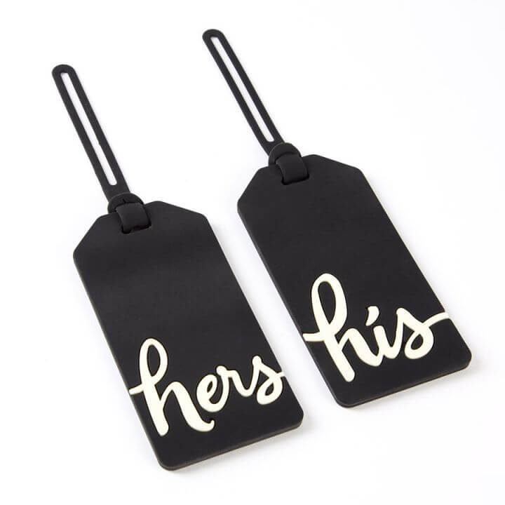 Kate Spade His & Hers Luggage Tags