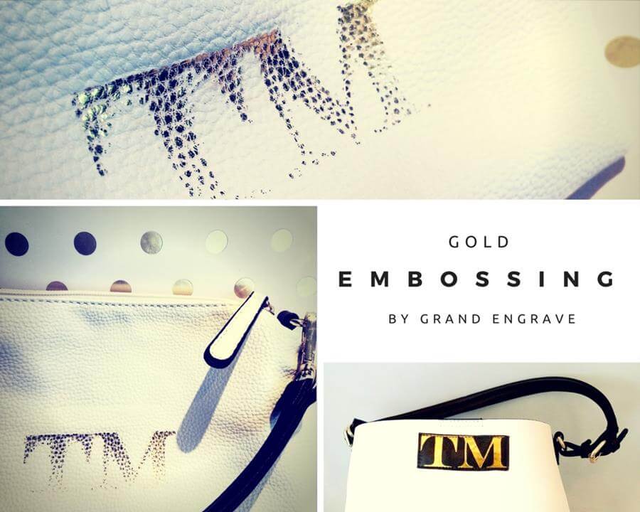 Leather Embossing by Grand Engrave Brisbane