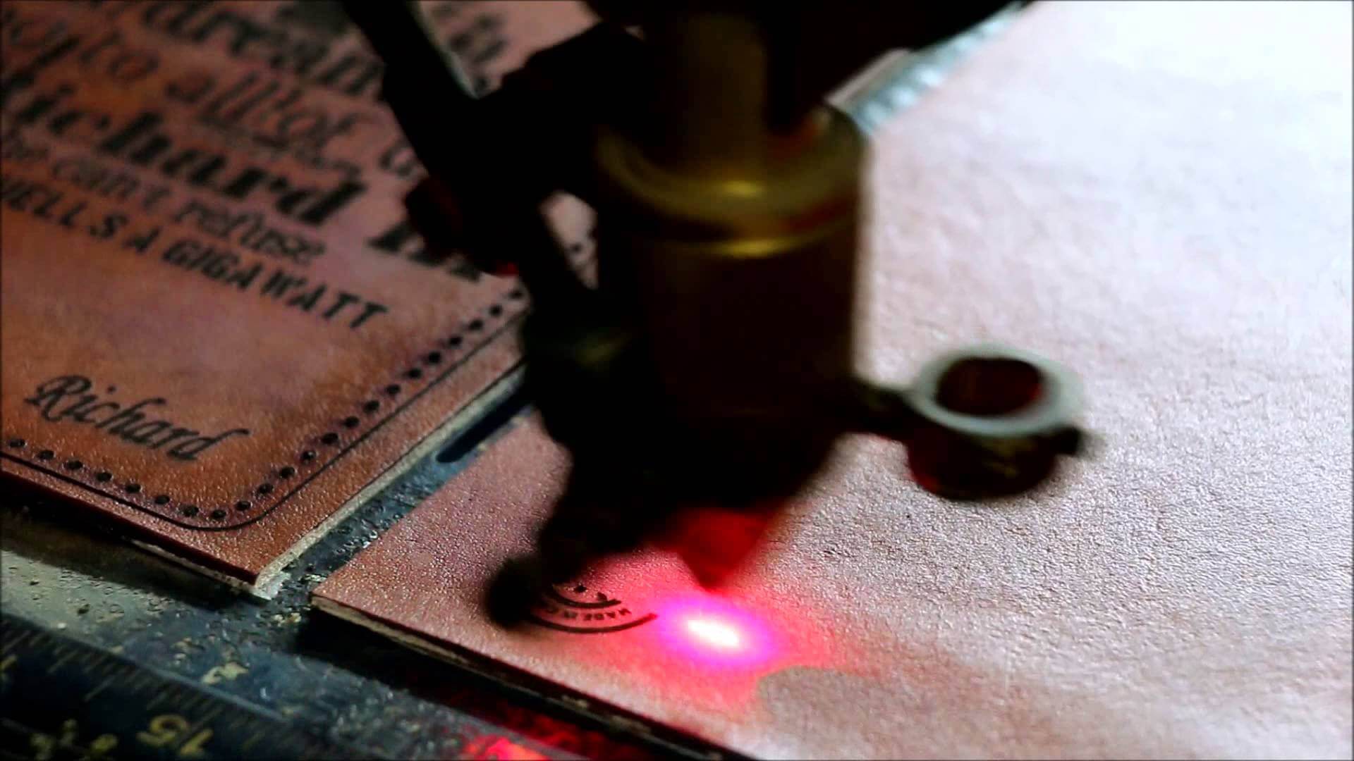 Laser Engraving Leather Brisbane