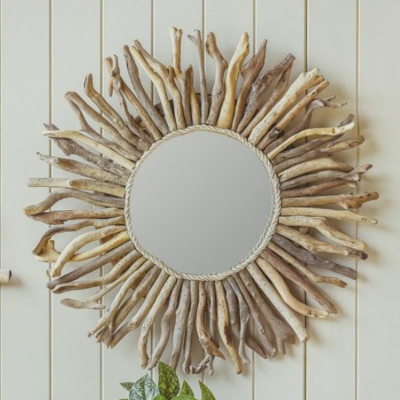 Driftwood Nautical Mirror