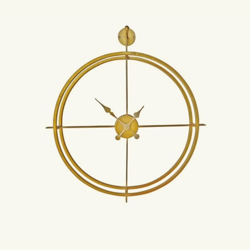 Tiffany Gold Wall Clock – Elegant & Stylish (75 x 81 cm)